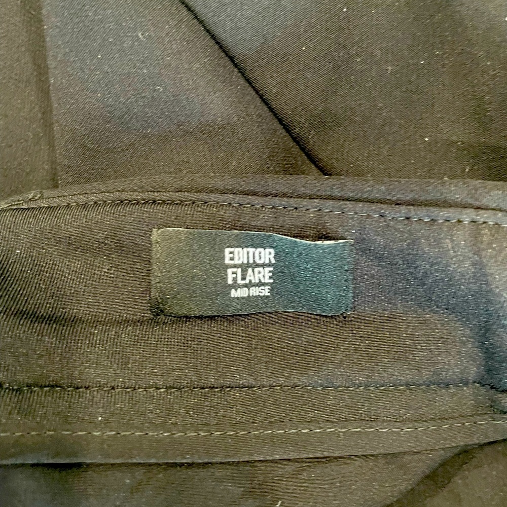 Express Flare Mid Rise Dress Pants - Picture 4 of 5